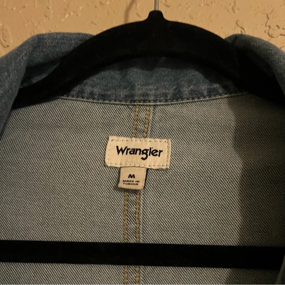 Wrangler Tie Dye Denim Coveralls Size Medium - Picture 8 of 8